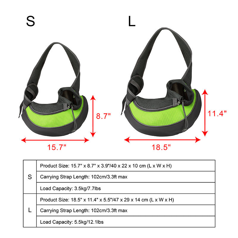Pet Puppy Small Dog Cat Carrier Comfort Travel Tote Shoulder Bag Sling Backpack
