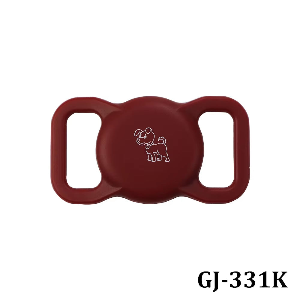 1Pcs Patterned Airtag Silicone Pet Collar anti Loss Cat Dog Locator Color Luminous Protection Apple Tracker Protective Sleeve