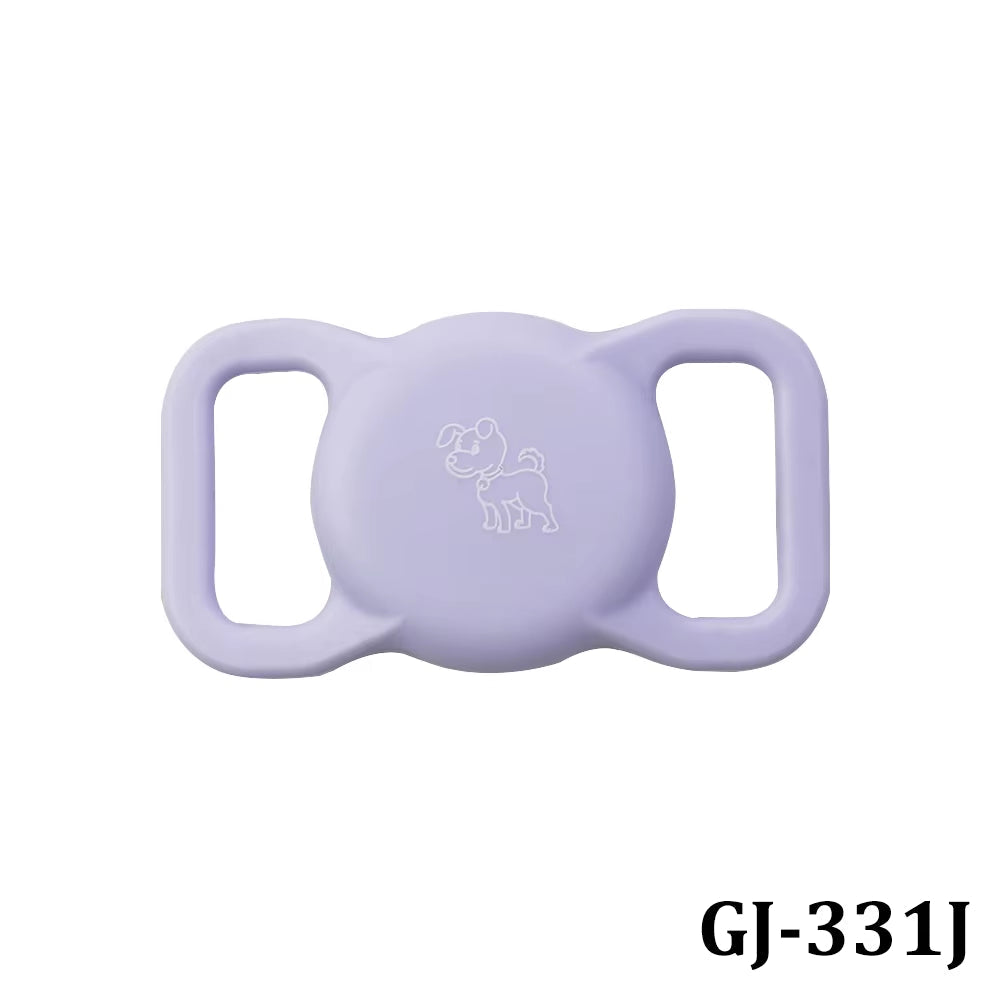 1Pcs Patterned Airtag Silicone Pet Collar anti Loss Cat Dog Locator Color Luminous Protection Apple Tracker Protective Sleeve