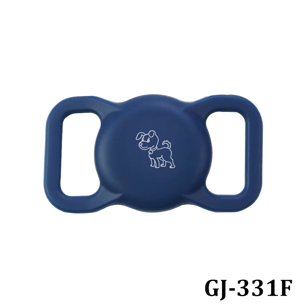 1Pcs Patterned Airtag Silicone Pet Collar anti Loss Cat Dog Locator Color Luminous Protection Apple Tracker Protective Sleeve