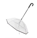 2023 New Pet Umbrella Leash Rainproof Snowproof Dog Umbrella Leash for Small Dogs Steerable Adjustable Doggy Outdoor Umbrella