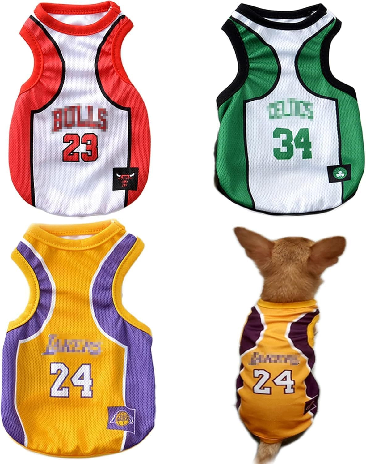 3Pack Dog Clothes for Small Dog Girl