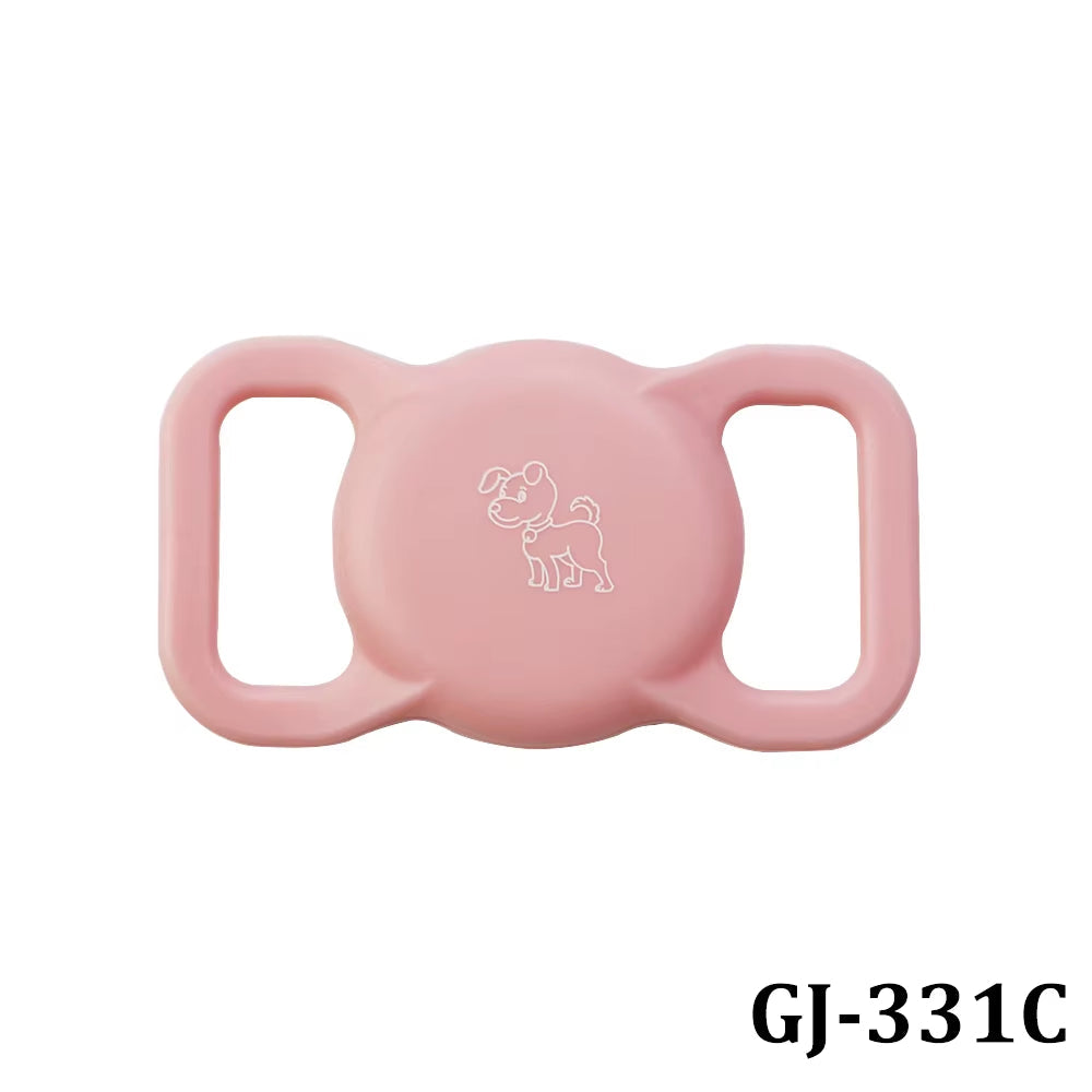 1Pcs Patterned Airtag Silicone Pet Collar anti Loss Cat Dog Locator Color Luminous Protection Apple Tracker Protective Sleeve