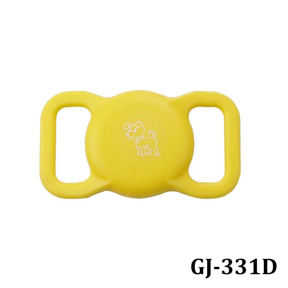 1Pcs Patterned Airtag Silicone Pet Collar anti Loss Cat Dog Locator Color Luminous Protection Apple Tracker Protective Sleeve